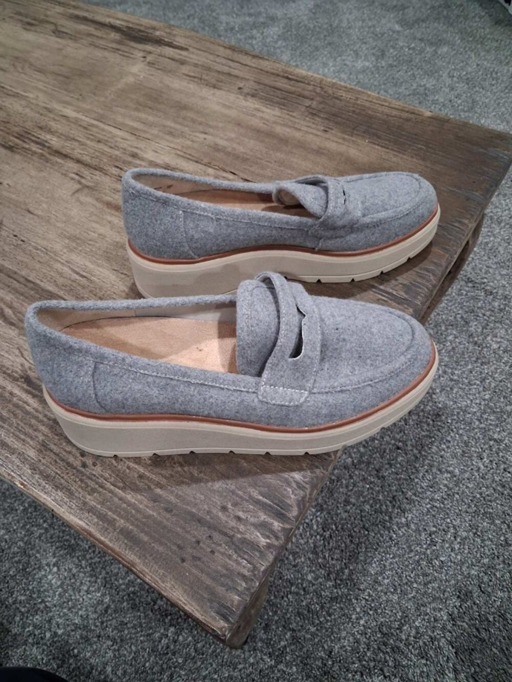 Dr. Scholl’s Nice Day Max Loafers – Light Grey – Size 10 (BNWT) - Picture 6 of 7